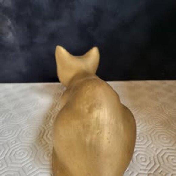 Cast Brass Vintage Cat! - Picture 2 of 7